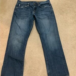 GAP Men's Dark Blue Straight Jeans